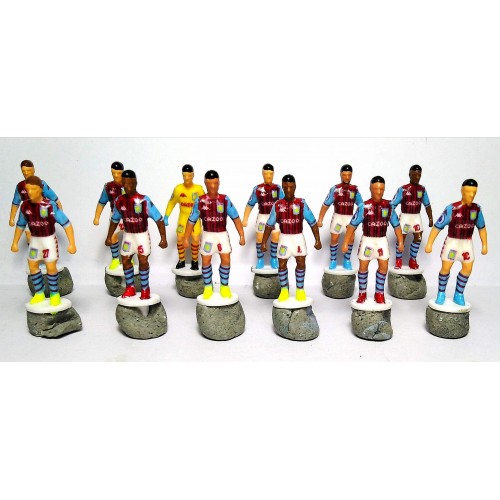 Subbuteo Andrew Table Soccer Aston Villa 2021-22 only 12 figures,no bases,no box